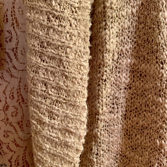 Chico’s Lace Back Sweater in Putty NWT - Picture 5 of 5